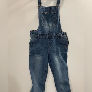 Wallflower Denim Overalls‎ Size Large Straight/skinny